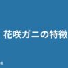花咲ガニの特徴